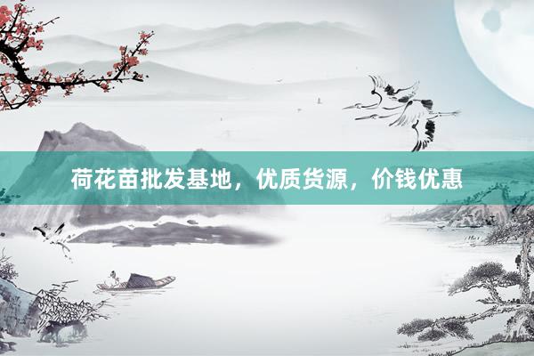 荷花苗批发基地，优质货源，价钱优惠